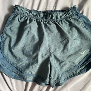 NIKE athletic blueish grey shorts size small